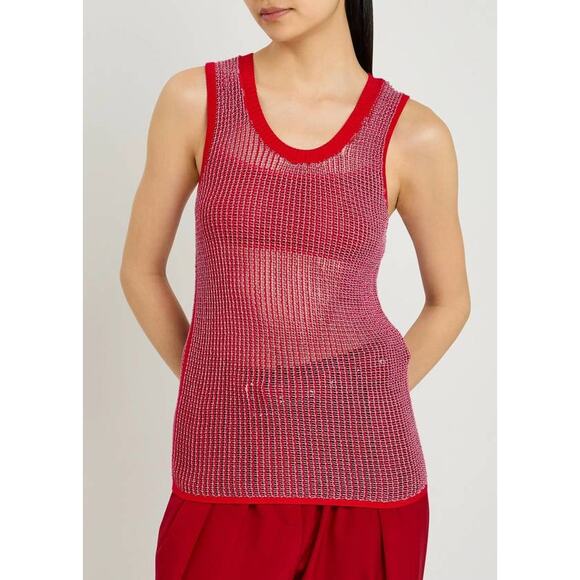 Dries Van Noten Shera Sequined Snake Print Skirt in Brique 36 US 4 - Picture 6 of 6